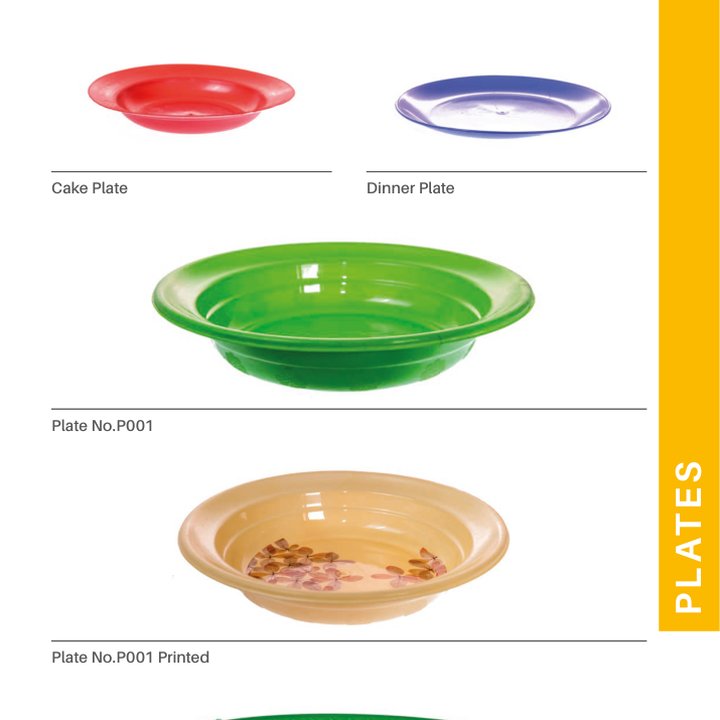 Round Plate 12" Printed